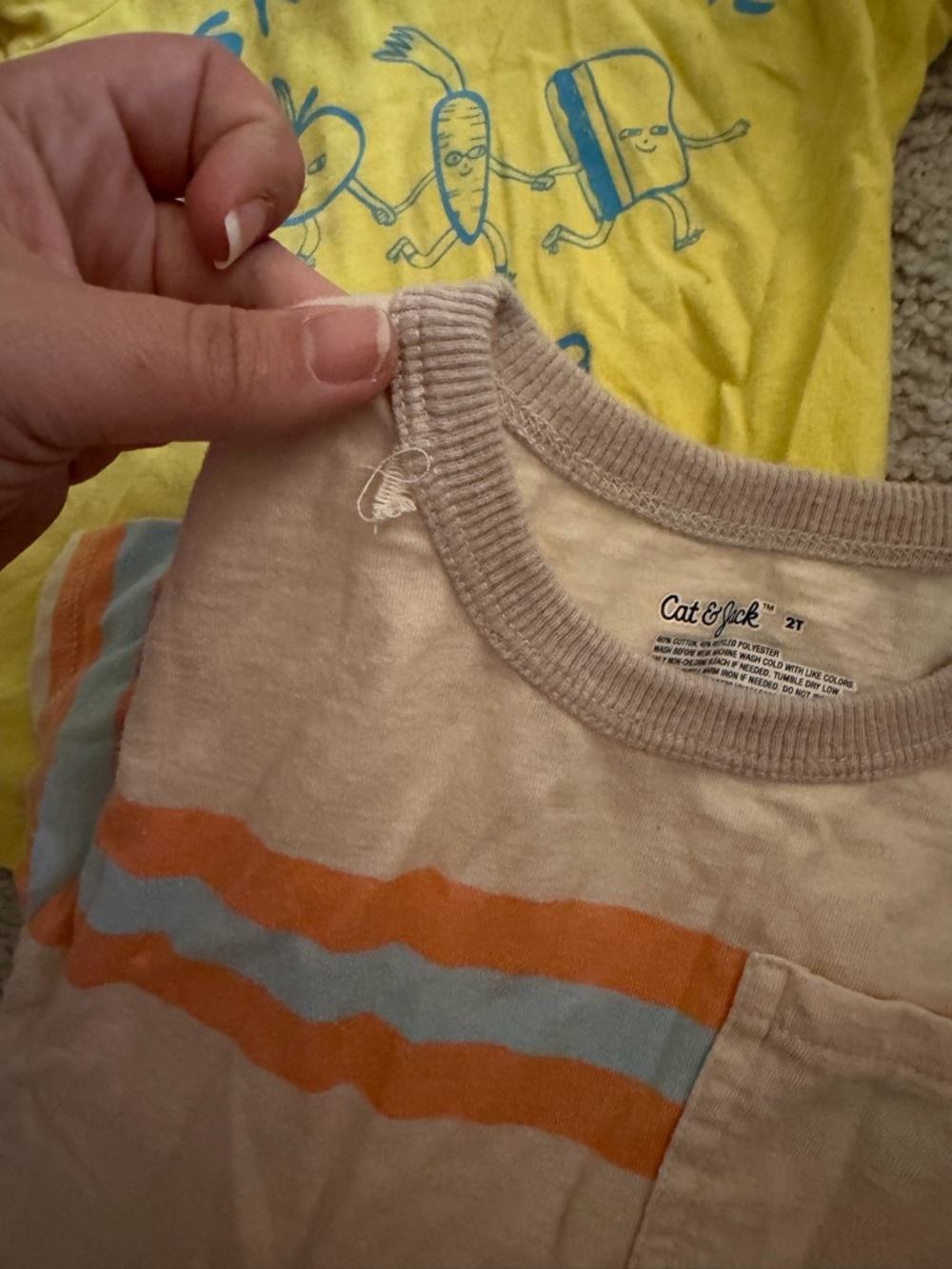 Toddler Boy Shirt Bundle 2T Cat & Jack Children’s Place Dip Play Condition Lot - Picture 7 of 9